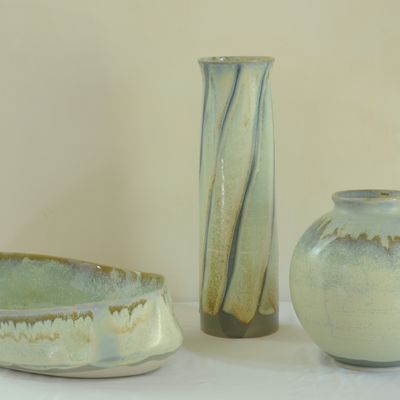 Decorative objects - Stoneware ceramics, double glaze - CHRISTIANE PERROCHON