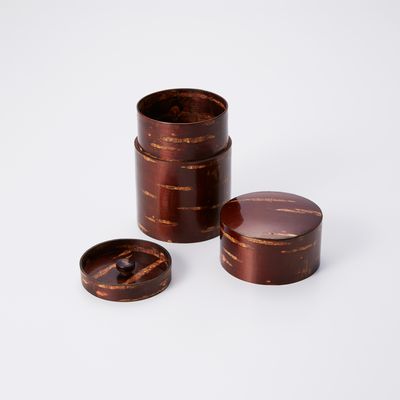 Tea and coffee accessories - Wooden Tea caddy "Sokawa" - TOMIOKA