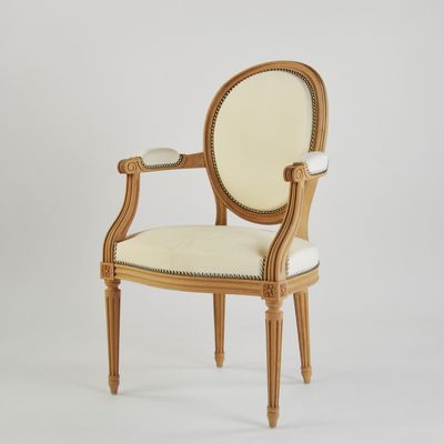 Armchairs - Louis XVI Armchair - LOUIS ROITEL