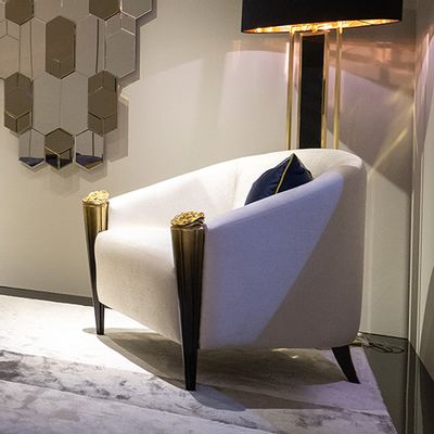 Lounge chairs for hospitalities & contracts - BLOSSOM Armchair - MEMOIR ESSENCE
