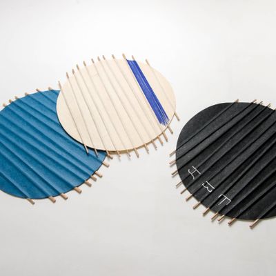 Stationery - Washable Paper Placemats (Black with Baybayin Script for Eat) - INDIGENOUS