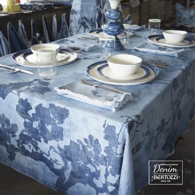 Linge de table textile - DENIM STONE-WASHED - BERTOZZI