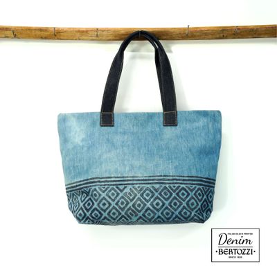 Bags and totes - DENIM - Bags and totes. - BERTOZZI