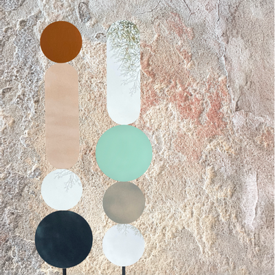 Mirrors - Stool "Afrika" - STUDIO SOL LECCIA