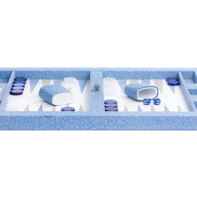 Decorative objects - Backgammon Tabletop I Buffalo, Alligator effect, Shagreen effect Leather - HECTOR SAXE PARIS DEPUIS 1978