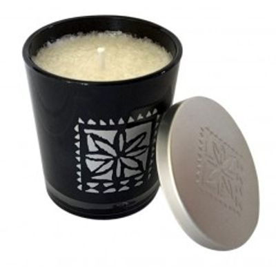 Candles - Scented Candle Screen-printed Spicy Resins - AMBIANCES DES ALPES