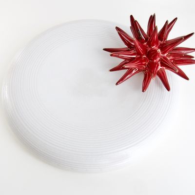 Assiettes de réception - MARS _SET 2 ASSIETTES CHEF FAITS MAIN EN GRÈS - MAISON GALA