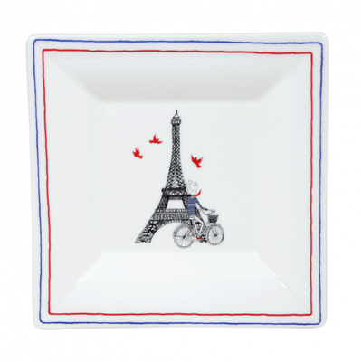Decorative objects - Square candy tray large - Ca C'est Paris - GIEN
