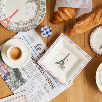 Decorative objects - Square candy tray large - Ca C'est Paris - GIEN