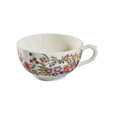 Mugs - Breakfast cups and saucers x2 - Poésie - GIEN