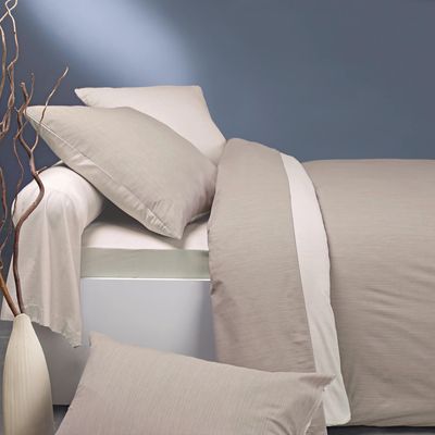 Bed linens - Cream Linseed Bark - Bedding Set - ORIGIN