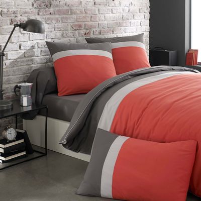 Linge de lit - Méli Mélo Cranberry Zinc - Parure de lit - ORIGIN