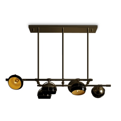 Hanging lights - Black Widow II Suspension Lamp Handmade by Creativemary - CREATIVEMARY