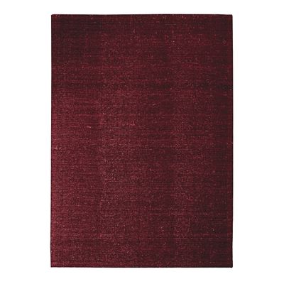 Rugs - NUDE RUG - Carpet in wool and cotton dark red 120x170 - ALECTO