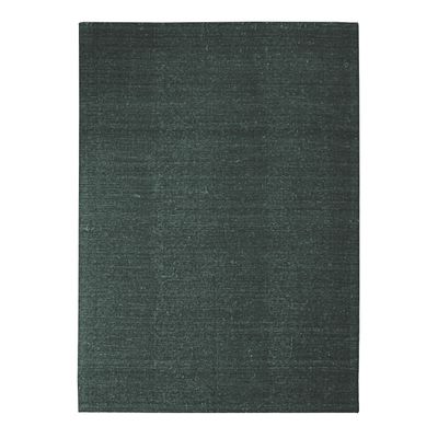 Rugs - NUDE RUG - Carpet in wool and cotton dark green 120x170 - ALECTO