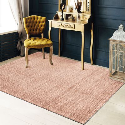 Rugs - NUDE RUG - Carpet in wool and cotton nude pink 120x170 - ALECTO