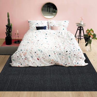 Rugs - NUDE RUG - Carpet in wool and cotton grey blue 160x230 - ALECTO