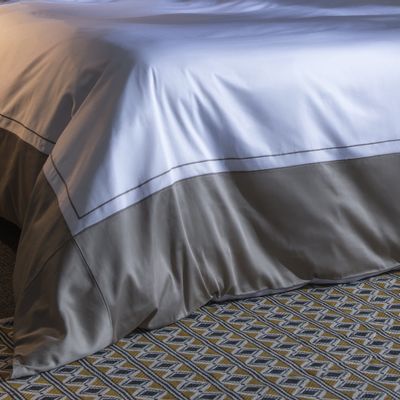 Linens - Naica duvet cover - AIGREDOUX
