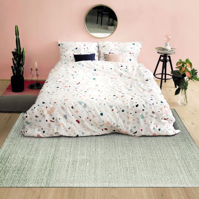 Tapis - TAPIS NUDE - Tapis en laine et coton écru naturel 160x230 - ALECTO