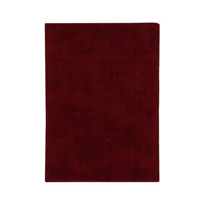 Tapis - TAPIS SANTAL - Tapis aspect velours burgundy 120x170 - ALECTO