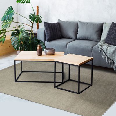 Tapis - TAPIS DUNES - Tapis effet délavé taupe 160x230 - ALECTO