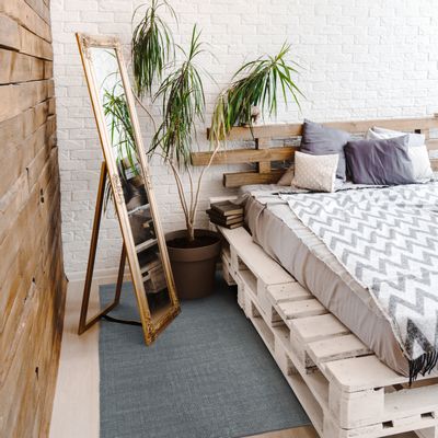 Rugs - DUNES RUG - Grey carpet with washed effect 120x170 - ALECTO