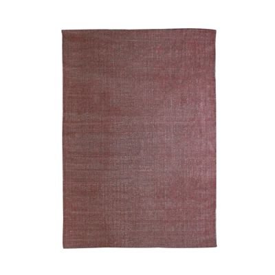 Rugs - DUNES RUG - Burgundy carpet with washed effect 120x170 - ALECTO