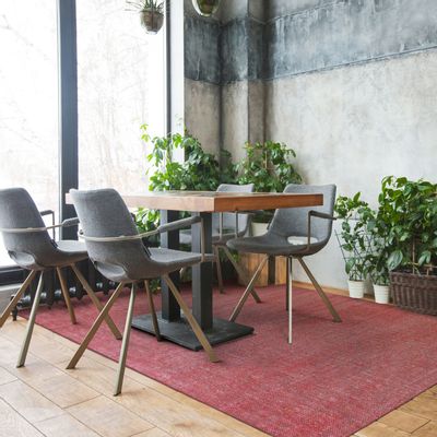 Rugs - DUNES RUG - Red carpet with washed effect 160x230 - ALECTO