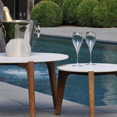 Lawn tables - Tea Time side table - ROYAL BOTANIA