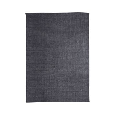 Tapis - TAPIS DUNES - Tapis effet délavé noir 120x170 - ALECTO