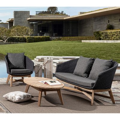 Coffee tables - COACHELLA OVAL COFFEE TABLE 120X70 - BIZZOTTO ANDREA