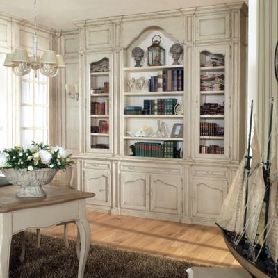 Bookshelves - PR318 - Bookcase “Avignon” - INTERIORS ITALIA