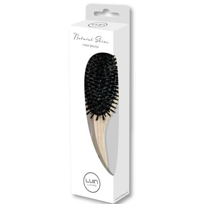 Beauty products -  Hair Brush Natural Shine - LUIN LIVING