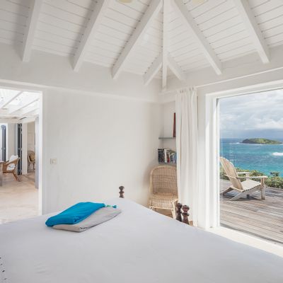 Objets de décoration - Linge de lit en coton blanc avec pompons. - MIA ZIA