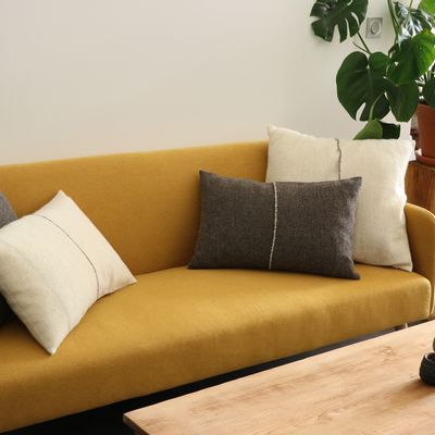 Fabric cushions - Housse de coussin tissé main - LAINES PAYSANNES