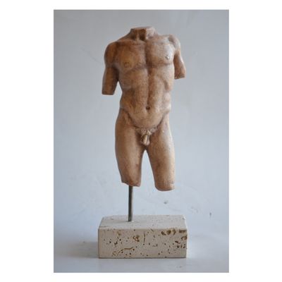 Sculptures, statuettes and miniatures -  Small Ceramic Male Torso - TODINI SCULTURE