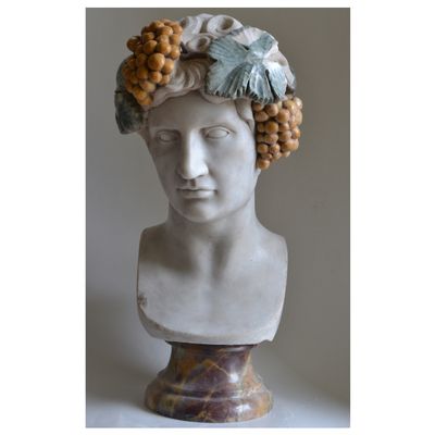 Sculptures, statuettes and miniatures - Bust of Bacchus or Dionysus  - TODINI SCULTURE