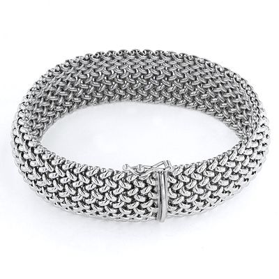 Jewelry - Silver mesh bracelet - LINEA ITALIA SRL