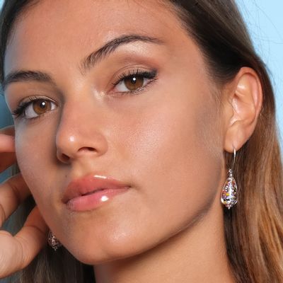 Bijoux - Boucles d'oreilles en verre de Murano multicolore - LINEA ITALIA SRL