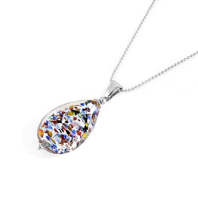 Jewelry - Multicolour Murano Glass Pendant - LINEA ITALIA SRL
