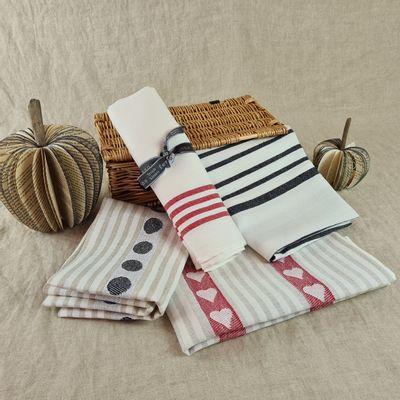 Torchons textile - French Collection - Linen Tea Towels - FERGUSON'S IRISH LINEN