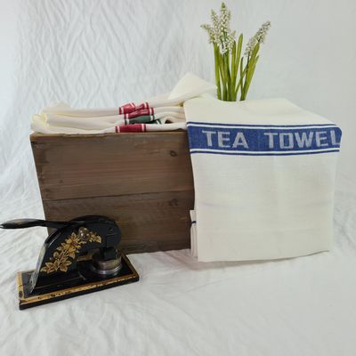 Torchons - Irish Linen Tea Towels and Drying Cloths - FERGUSON'S IRISH LINEN