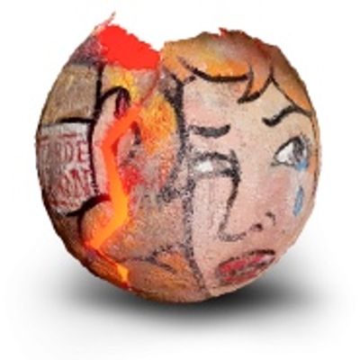 Decorative objects - Street Art Egg Lamps  - NATALIE SANZACHE