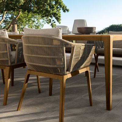 Lawn sofas   - Cruise Teak collection - TALENTI SPA