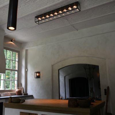 Ceiling lights - Ceiling Light customised VITRINE PLAFONNIER - AUTHENTAGE LIGHTING