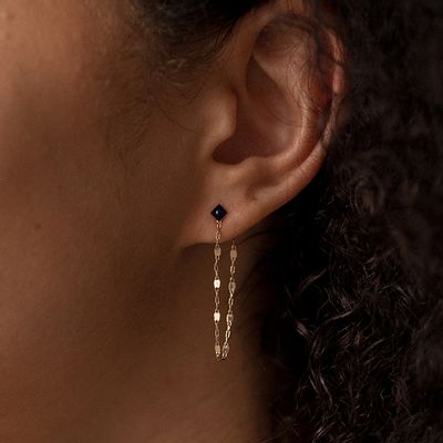 Jewelry - Thin Ear Chains - LES FEMMES À BARBES