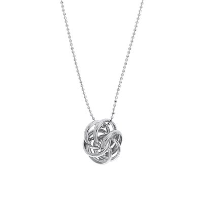 Jewelry - Silver Pendant Necklace - LINEA ITALIA SRL