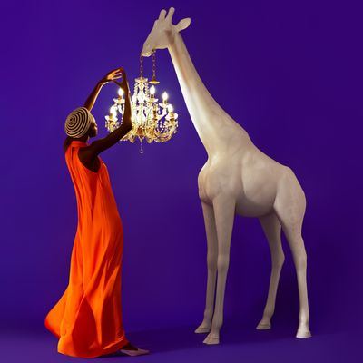 Lampadaires - GIRAFFE IN LOVE - QEEBOO