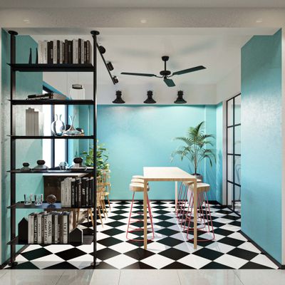 Bookshelves - Vertical Line bibliothèque au sol et plafond - DAMIANO LATINI