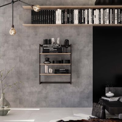 Bibliothèques - Step wall-mounted bookshelf - DAMIANO LATINI